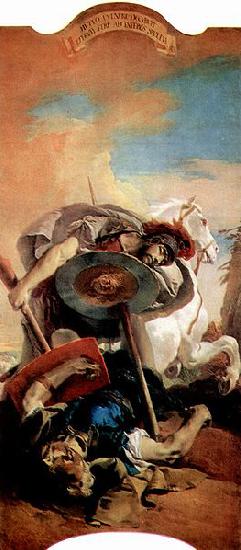Giovanni Battista Tiepolo Eteokles und Polyneikes France oil painting art
